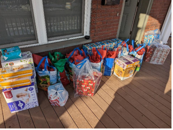 Local family gets Christmas delivered